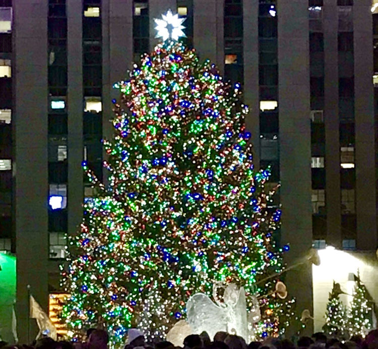 Big Christmas Tree at Rockefeller Center 